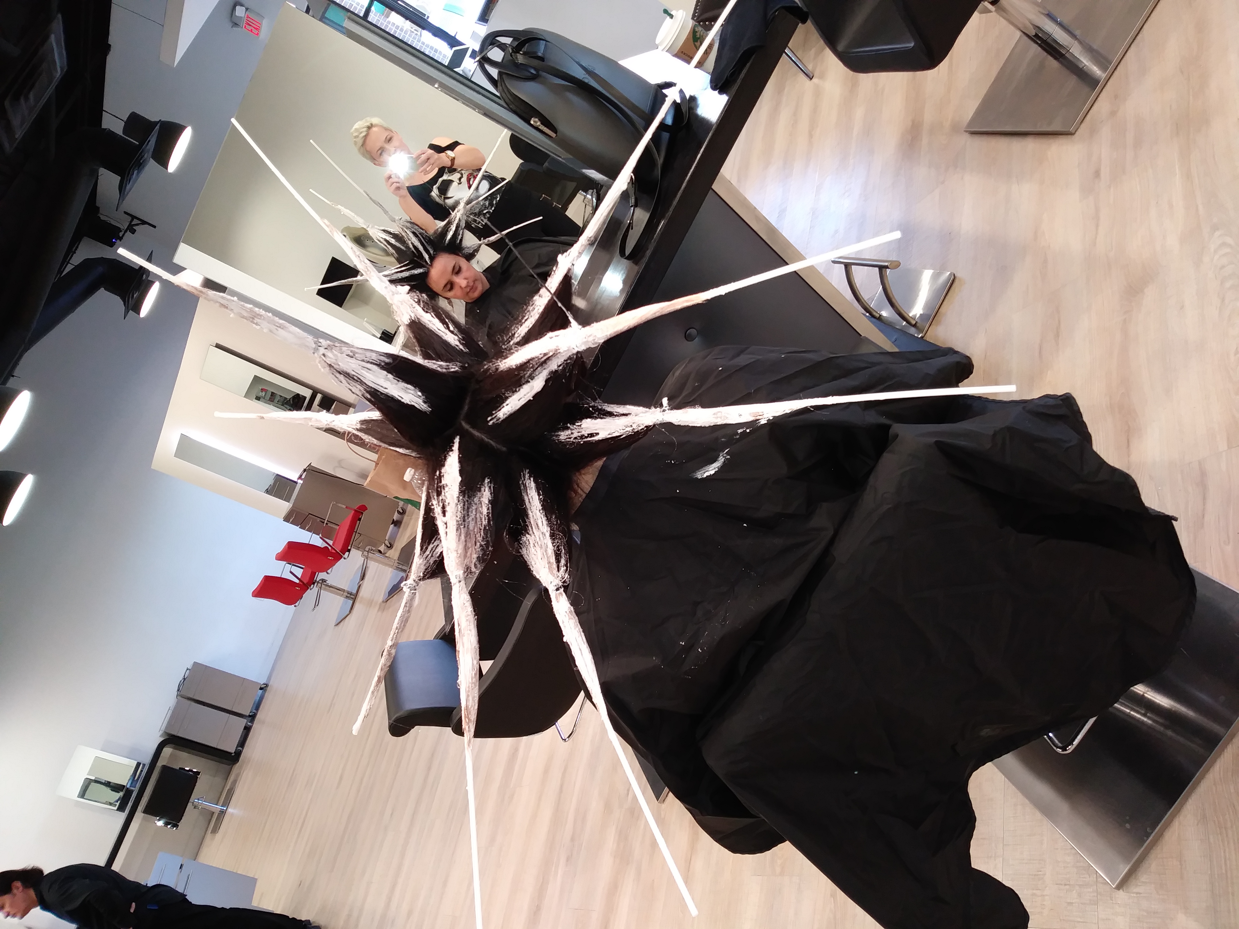 Mirela at A la Mode Hairstudio
