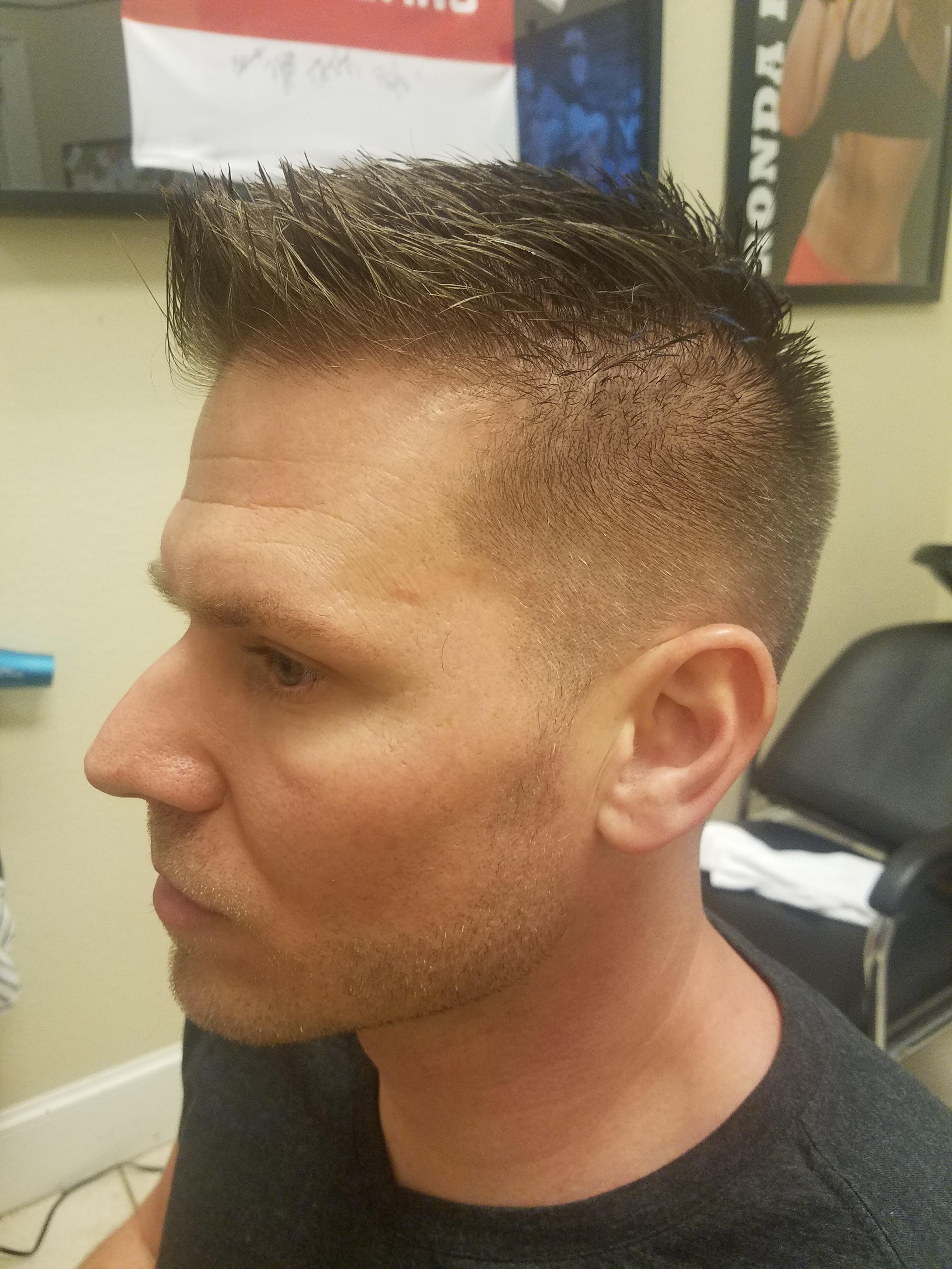 Cutting up with Angie Mens Cut Specialist Plano Tx